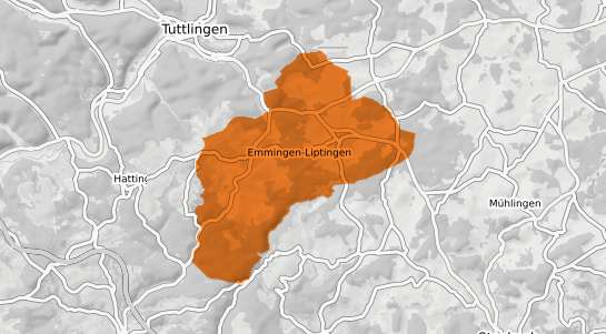 Mietspiegelkarte Emmingen Liptingen